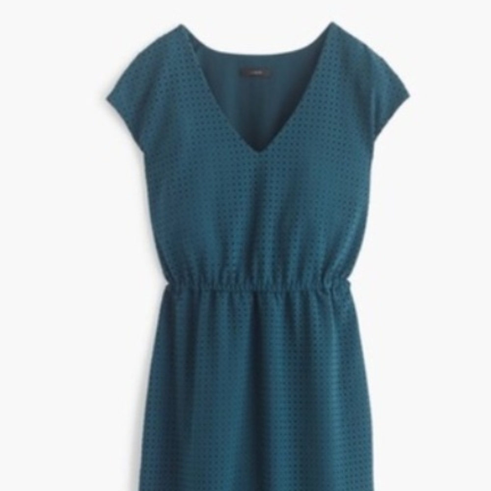 J. Crew Perforated Side Slit Midi Dress - Size 00